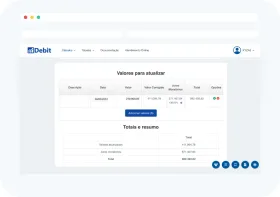 Calculadora de atualização monetária